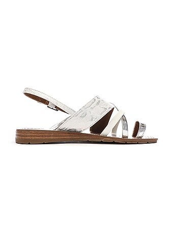Sandales Argent Femme Chattawak SAM