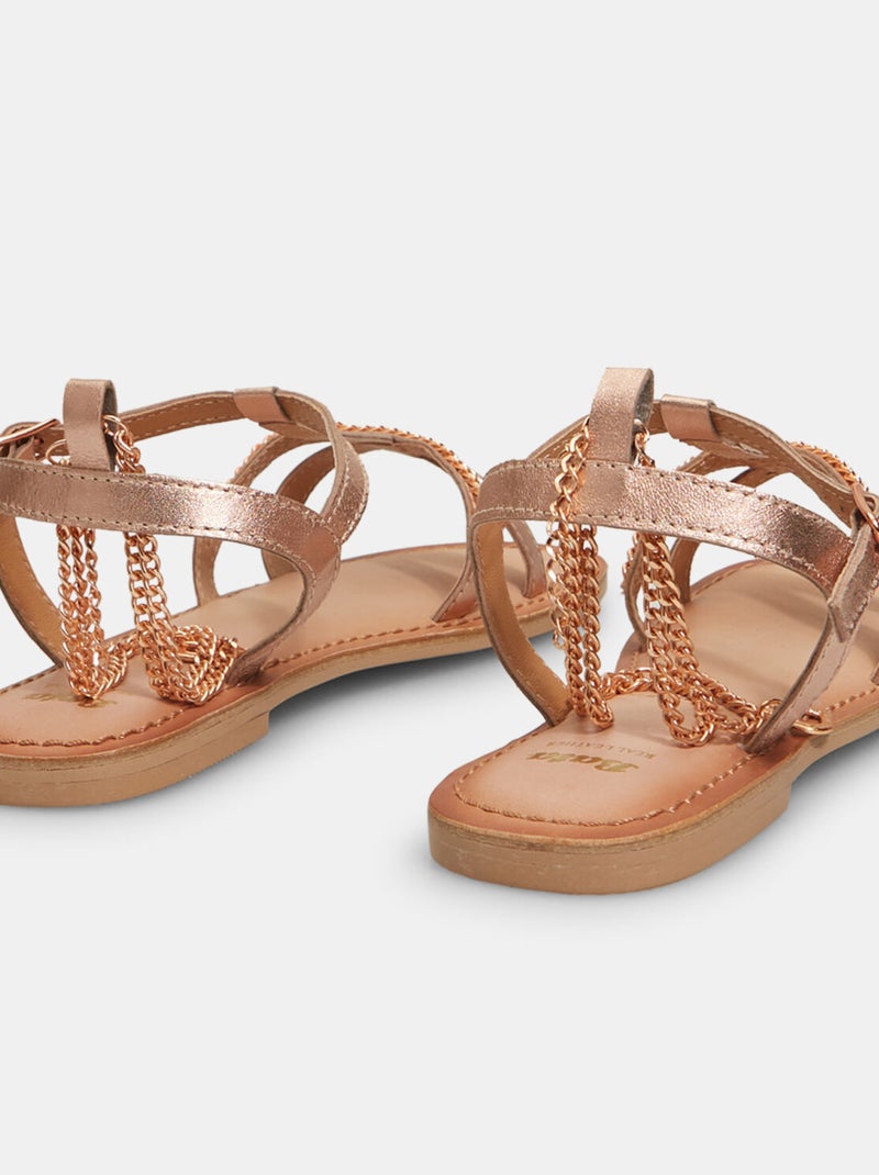Sandales avec accessoire à la cheville BATA Rose - Kiabi