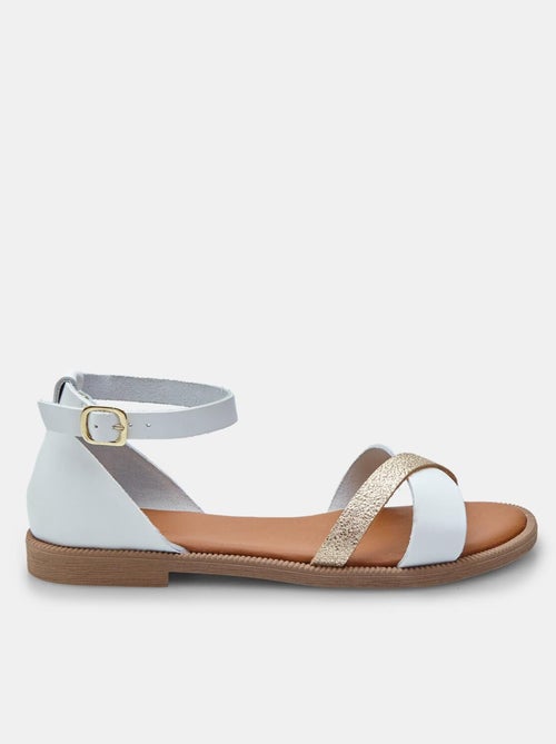 Sandales   avec bande à la cheville BATA - Kiabi