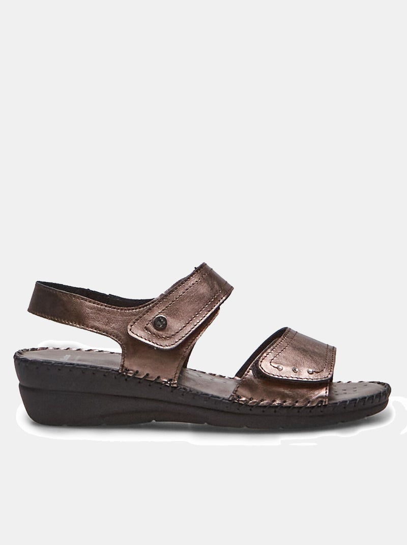 Sandales avec bande élastique BATA Bronze - Kiabi