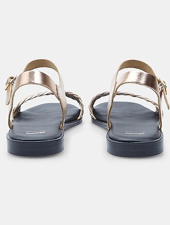 Sandales avec bande tressée BATA