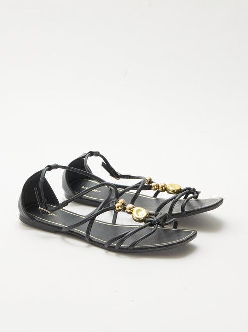 Sandales avec bijoux - Kiabi