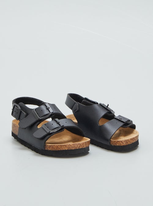 Sandales avec boucles - Kiabi