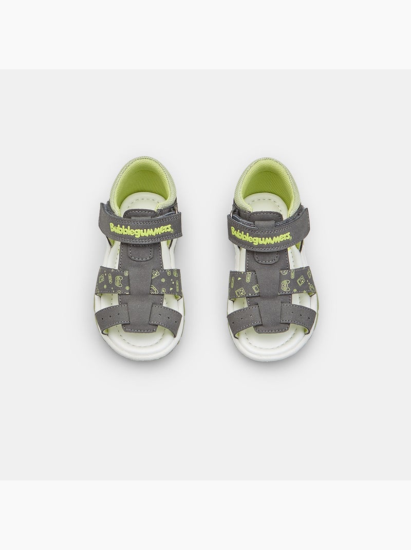 Sandales avec bride Bubblegummers Vert - Kiabi