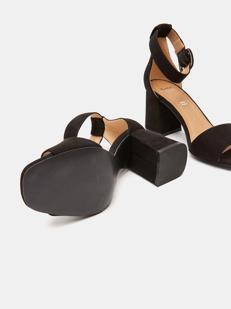 Sandales avec bride de cheville BATA Noir - Kiabi