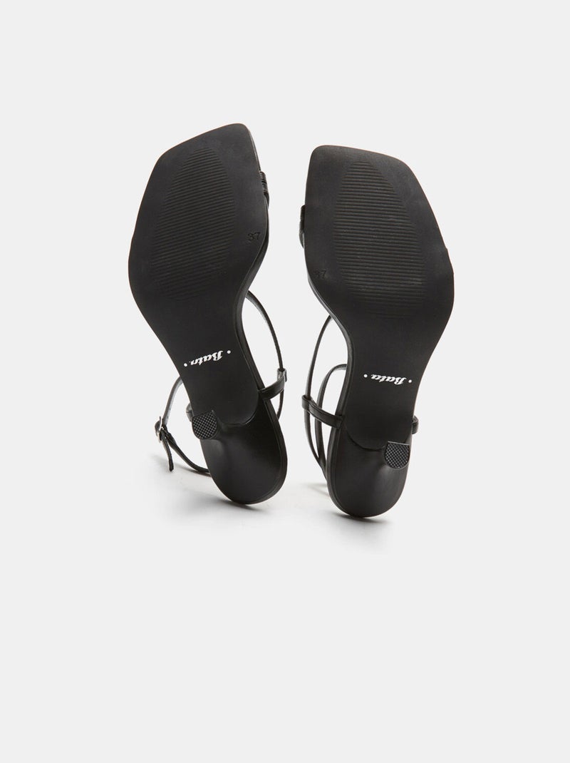 Sandales avec bride de cheville BATA Noir - Kiabi