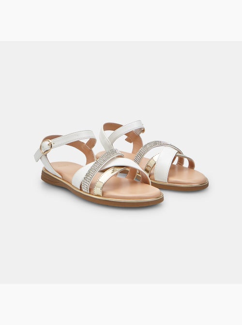 Sandales avec brides croisées Bata - Kiabi