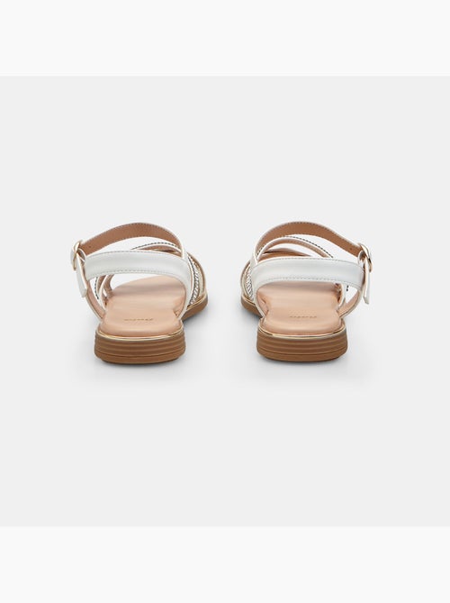 Sandales avec brides croisées Bata - Kiabi