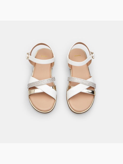 Sandales avec brides croisées Bata - Kiabi