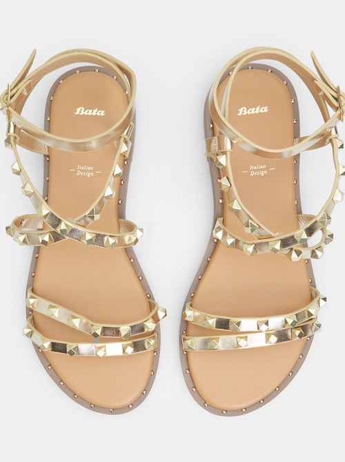 Sandales avec clous BATA - Kiabi