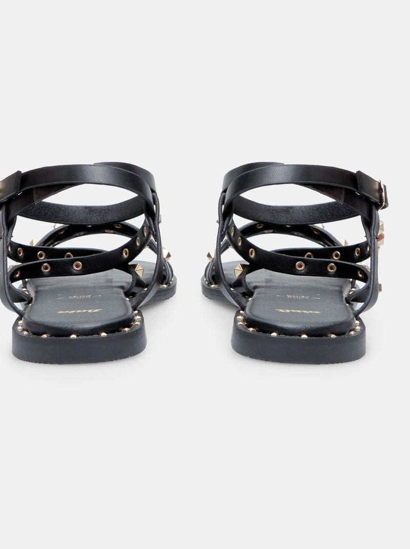 Sandales avec clous BATA Noir - Kiabi