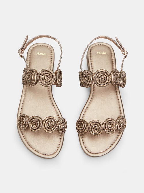 Sandales avec décorations BATA - Kiabi