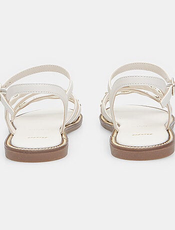 Sandales avec détail chaîne BATA