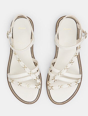 Sandales avec détail chaîne BATA