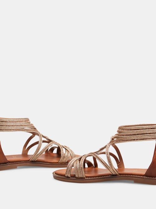 Sandales avec empiècement à la cheville BATA - Kiabi
