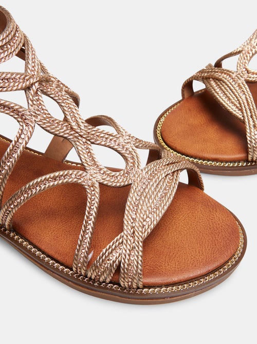 Sandales avec empiècement à la cheville BATA - Kiabi