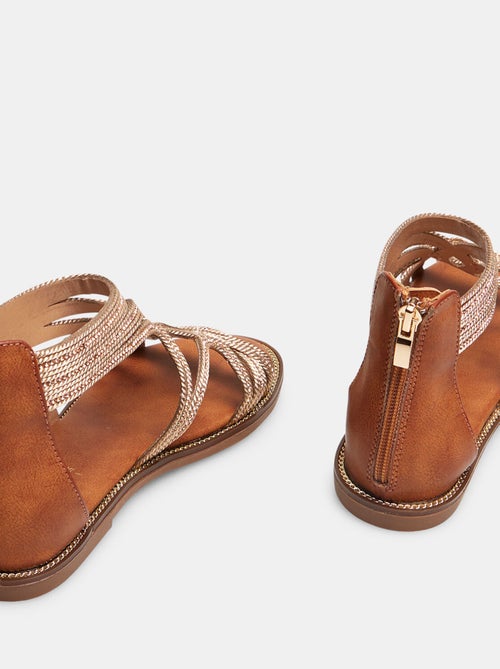 Sandales avec empiècement à la cheville BATA - Kiabi