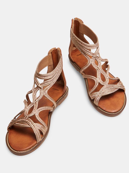 Sandales avec empiècement à la cheville BATA - Kiabi