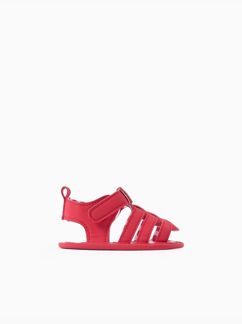 Sandales avec imprimé Minnie Rouge - Kiabi