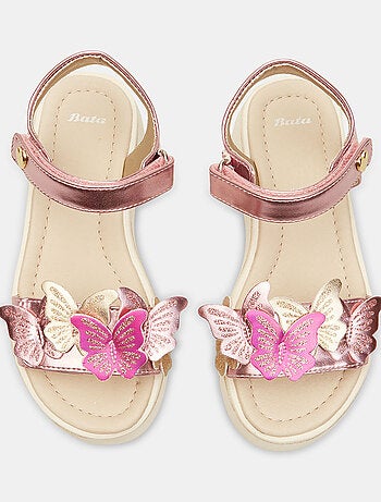 Sandales avec papillons BATA