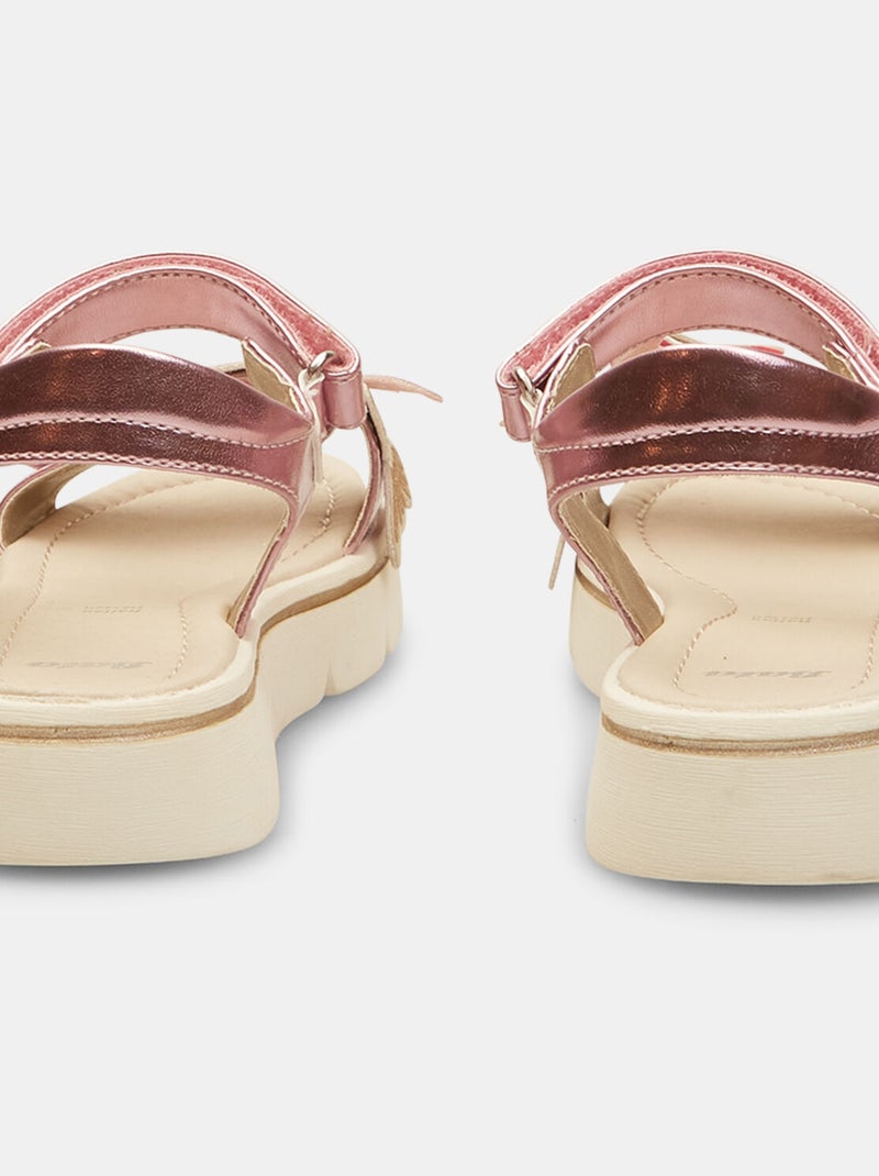 Sandales avec papillons BATA Rose - Kiabi