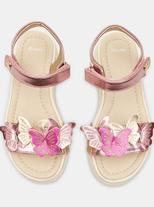 Sandales avec papillons BATA - Kiabi