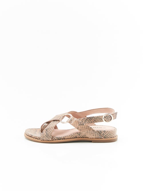 Sandales avec passe-doigt - Damart - Kiabi
