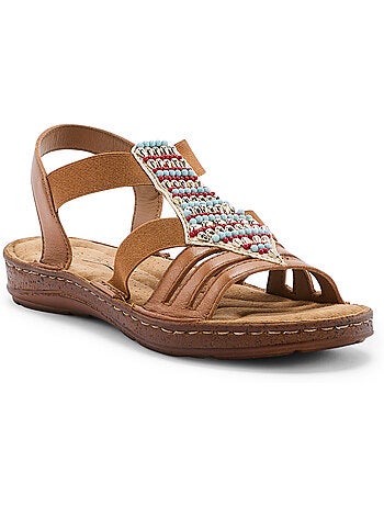 Sandales avec perles fantaisie - PEDICONFORT