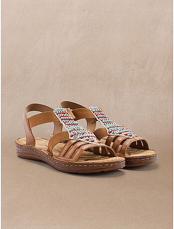 Sandales avec perles fantaisie - PEDICONFORT
