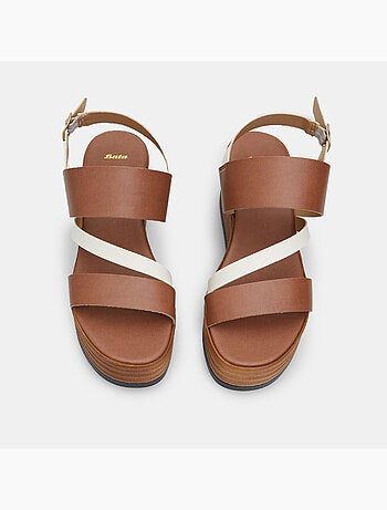 Sandales avec plateforme de 6,5 cm BATA