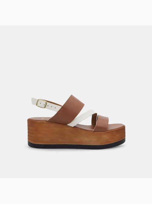 Sandales avec plateforme de 6,5 cm BATA - Kiabi