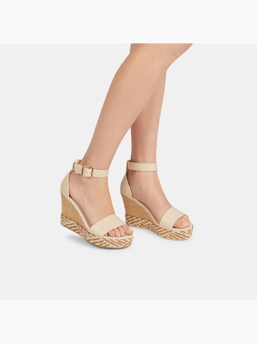 Sandales avec semelle compensée BATA - Kiabi