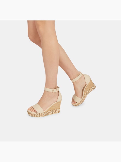 Sandales avec semelle compensée BATA - Kiabi
