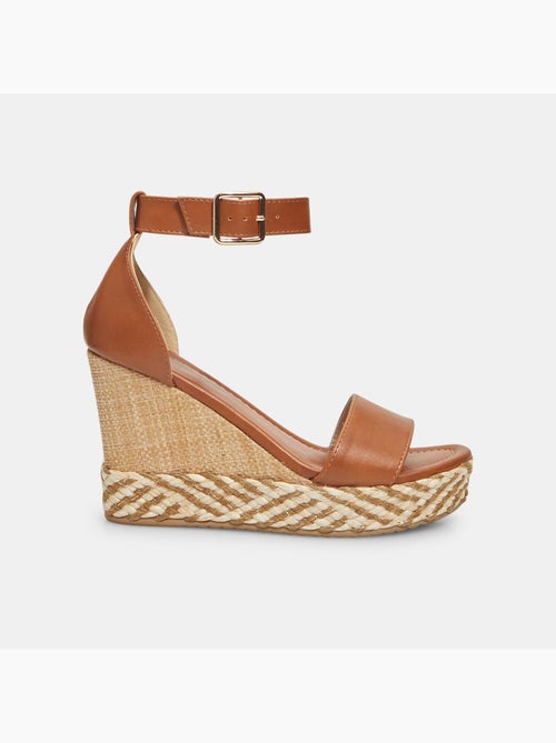 Sandales avec semelle compensée BATA - Kiabi
