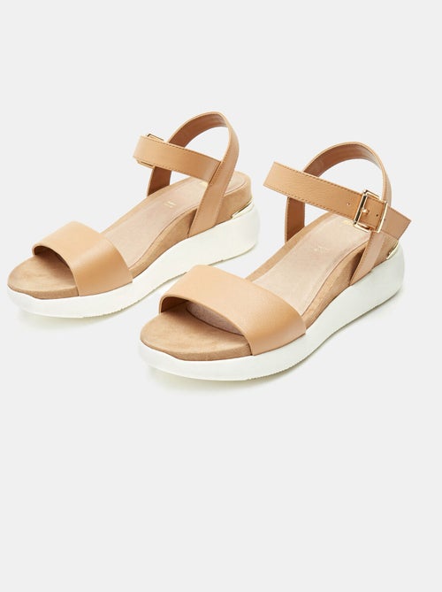 Sandales avec semelle confort BATA - Kiabi