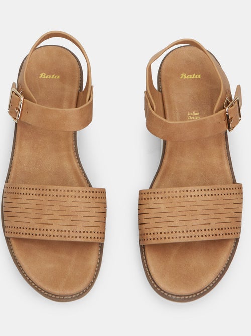 Sandales avec semelle plate-forme de 4 cm BATA - Kiabi
