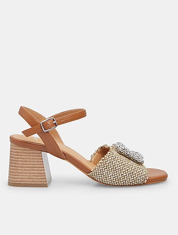 Sandales avec talon 6 cm BATA