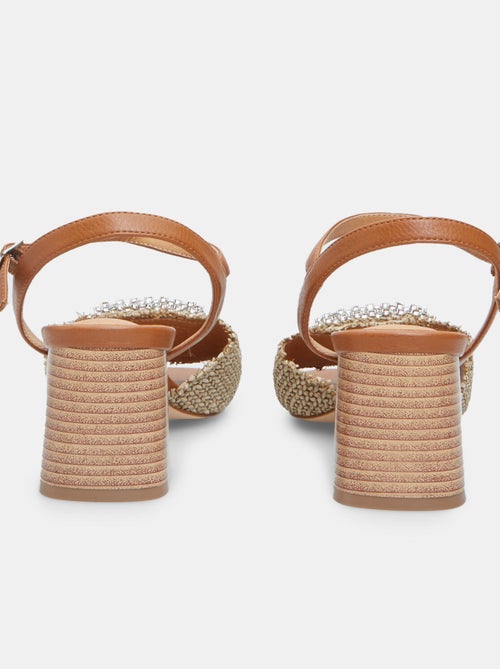 Sandales avec talon 6 cm BATA - Kiabi
