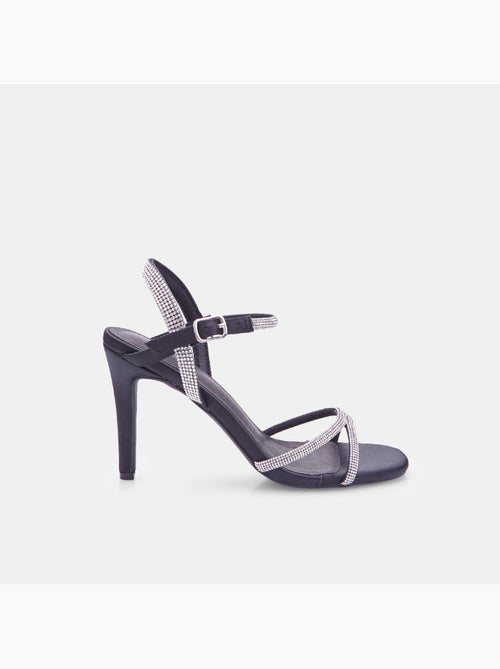 Sandales avec talon bata - Kiabi