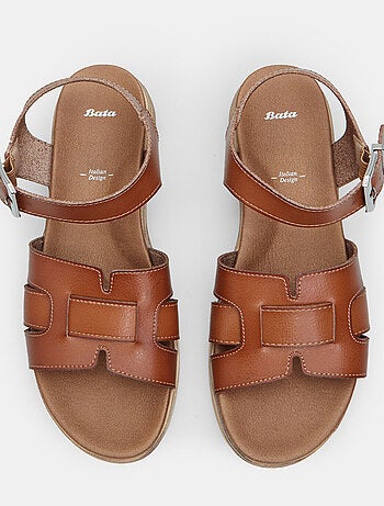 Sandales avec talon compensé de 3,5 cm BATA