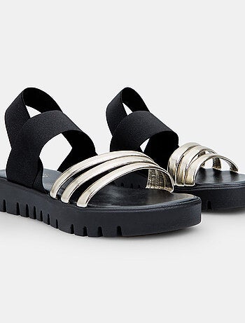 Sandales avec talon compensé de 3,5 cm BATA