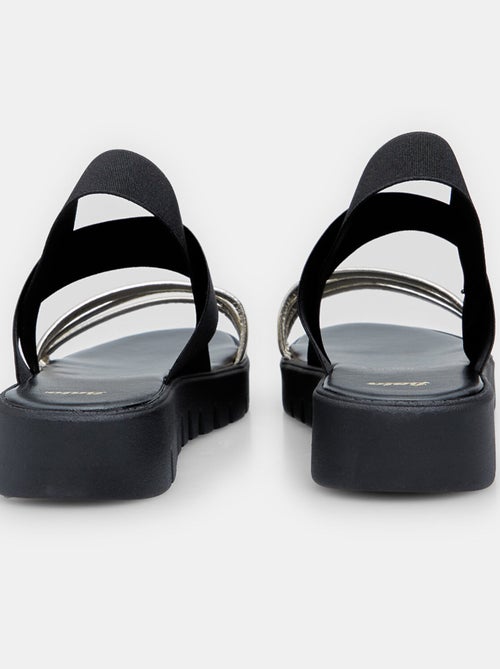 Sandales avec talon compensé de 3,5 cm BATA - Kiabi