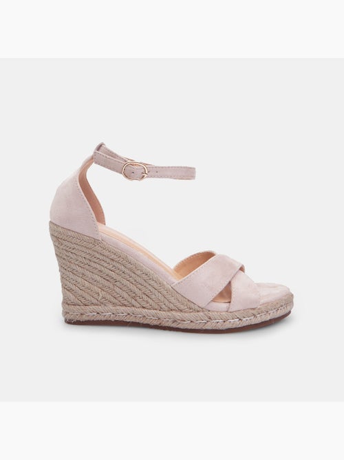 Sandales avec talon compensé de 9 cm BATA - Kiabi