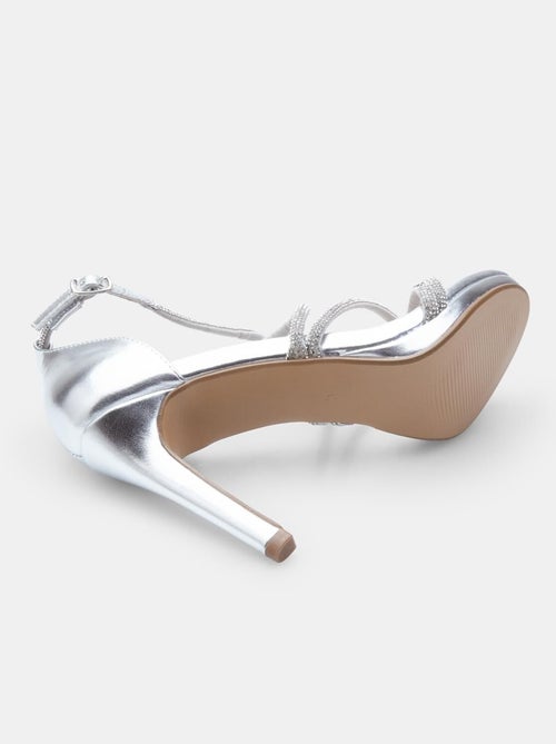 Sandales avec talon de 11 cm BATA - Kiabi