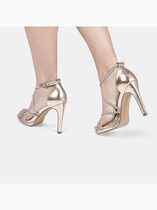 Sandales avec talon de 11 cm BATA - Kiabi