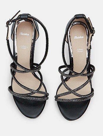 Sandales avec talon de 11 cm BATA