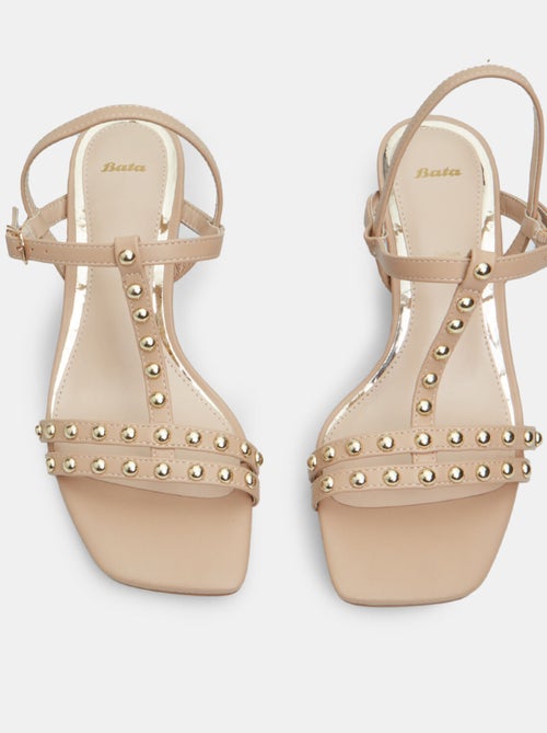Sandales avec talon de 6 cm BATA - Kiabi Sandales avec talon de 6 cm BATA - Kiabi