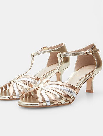 Sandales avec talon de 6 cm BATA