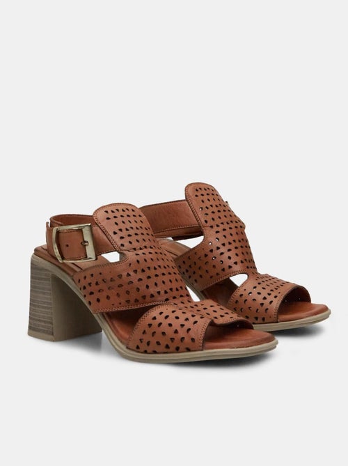 Sandales avec talon de 7 cm BATA - Kiabi
