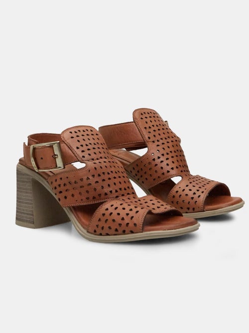 Sandales avec talon de 7 cm BATA - Kiabi